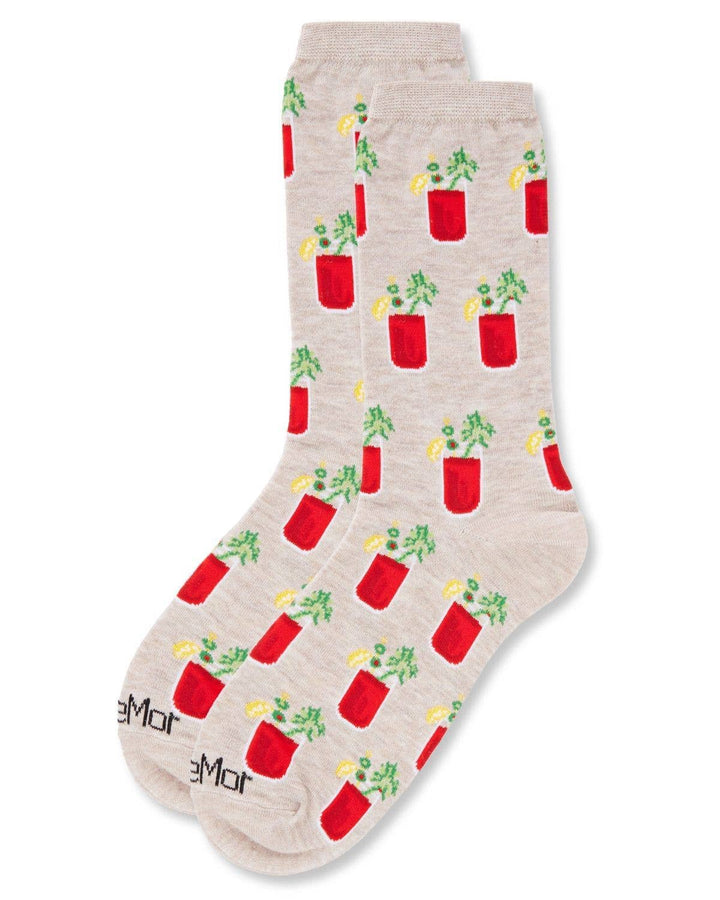 Bloody Mary Delight Bamboo Blend Crew Sock - Premium Socks from Infinity Classics International Inc. - Just $9.95! Shop now at Pat's Monograms