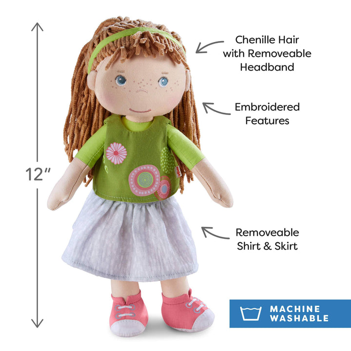 Hedda 12" Soft Doll - Premium Doll from HABA USA - Just $32.95! Shop now at Pat's Monograms