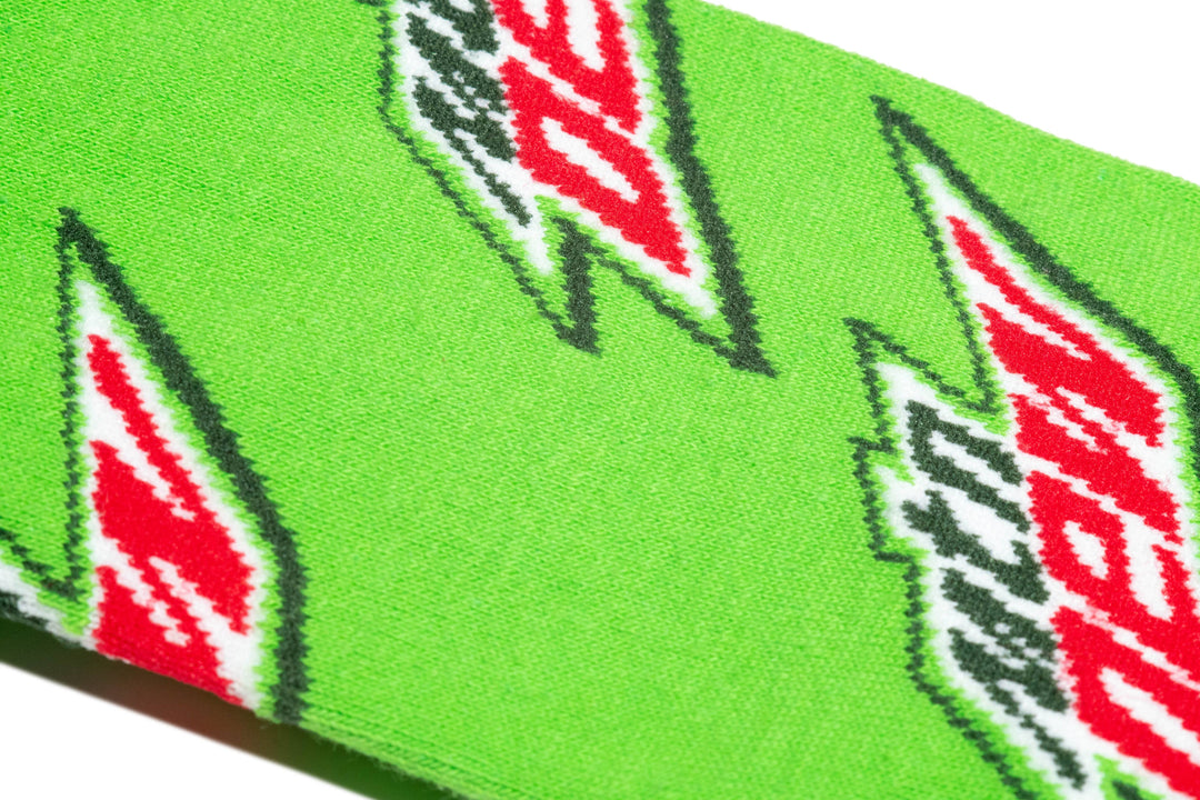 Mountain Dew All Over Socks - Premium socks from Cool Socks - Just $11.95! Shop now at Pat's Monograms