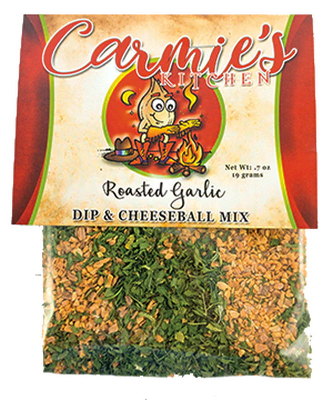 Roasted Garlic Dip Mix - Premium Gourmet Foods from Carmie's Kitchen - Just $5! Shop now at Pat's Monograms
