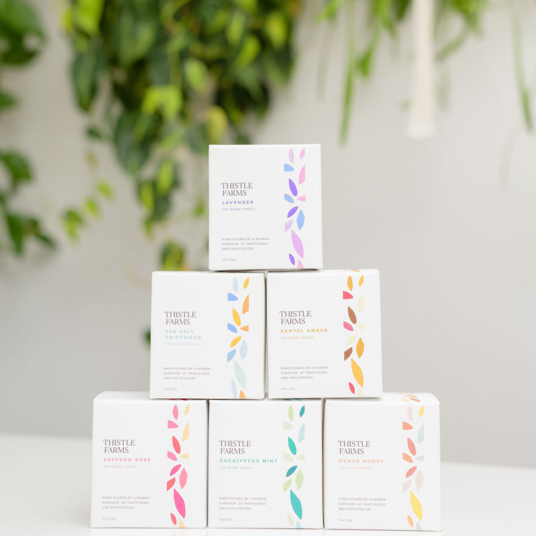 Eucalyptus Mint Soy Candle Love Heals Collection - Premium candles from Thistle Farms - Just $32! Shop now at Pat's Monograms