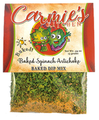 Baked Spinach Artichoke Dip Mix - Premium Dips & Spreads from Carmie's Kitchen - Just $5! Shop now at Pat's Monograms