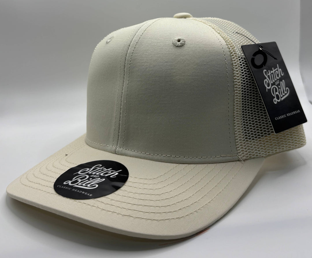 Trucker Adjustable Baseball Cap Premium Quality Men Women - Premium Headwear from Stitch and Bill Wholesale Hats - Just $9! Shop now at Pat's Monograms