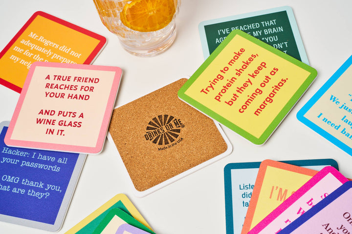Alexa Gym | Funny Party Gift | Home Bar Decor - Premium coaster from Drinks on Me - Just $5.50! Shop now at Pat's Monograms