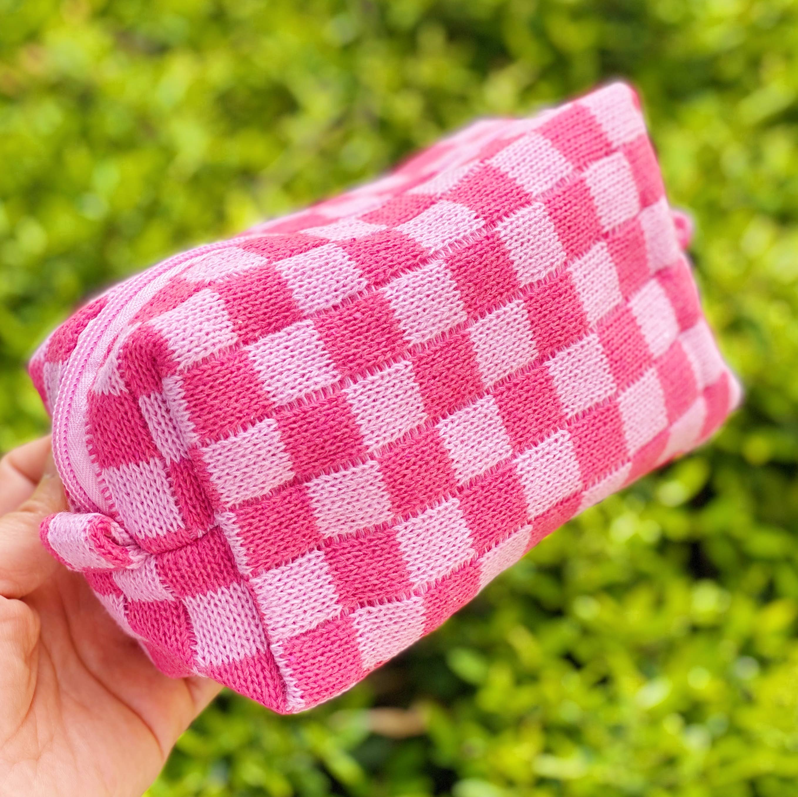 Check Yourself Cosmetic Bag - Premium Accessories from Ellison+Young - Just $12.95! Shop now at Pat's Monograms