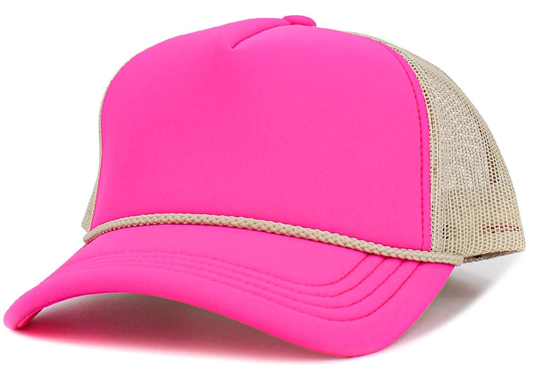 Foam Premium Rope Trucker Hat - Premium Hat from KBETHOS - Just $12.95! Shop now at Pat's Monograms