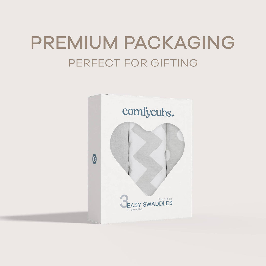 Baby Easy Swaddle Blankets - Premium Swaddle from Comfy Cubs - Just $19.95! Shop now at Pat's Monograms