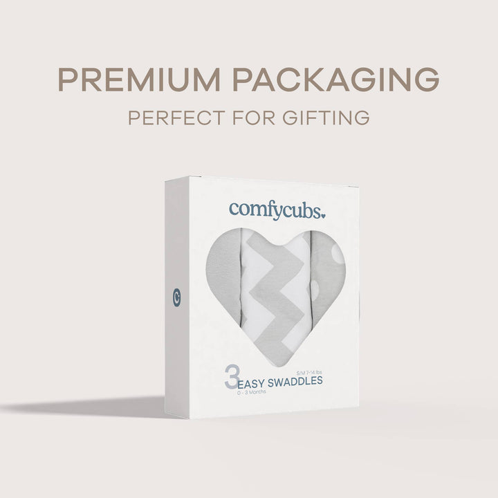 Baby Easy Swaddle Blankets - Premium Swaddle from Comfy Cubs - Just $19.95! Shop now at Pat's Monograms