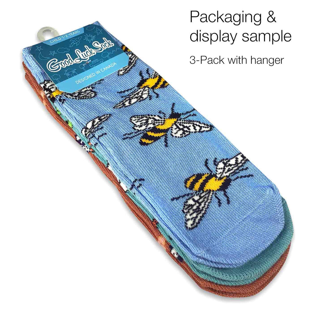 Building Blocks, Trucks and Sharks Kids Socks / 3-Pack - Premium socks from Good Luck Sock - Just $13! Shop now at Pat's Monograms