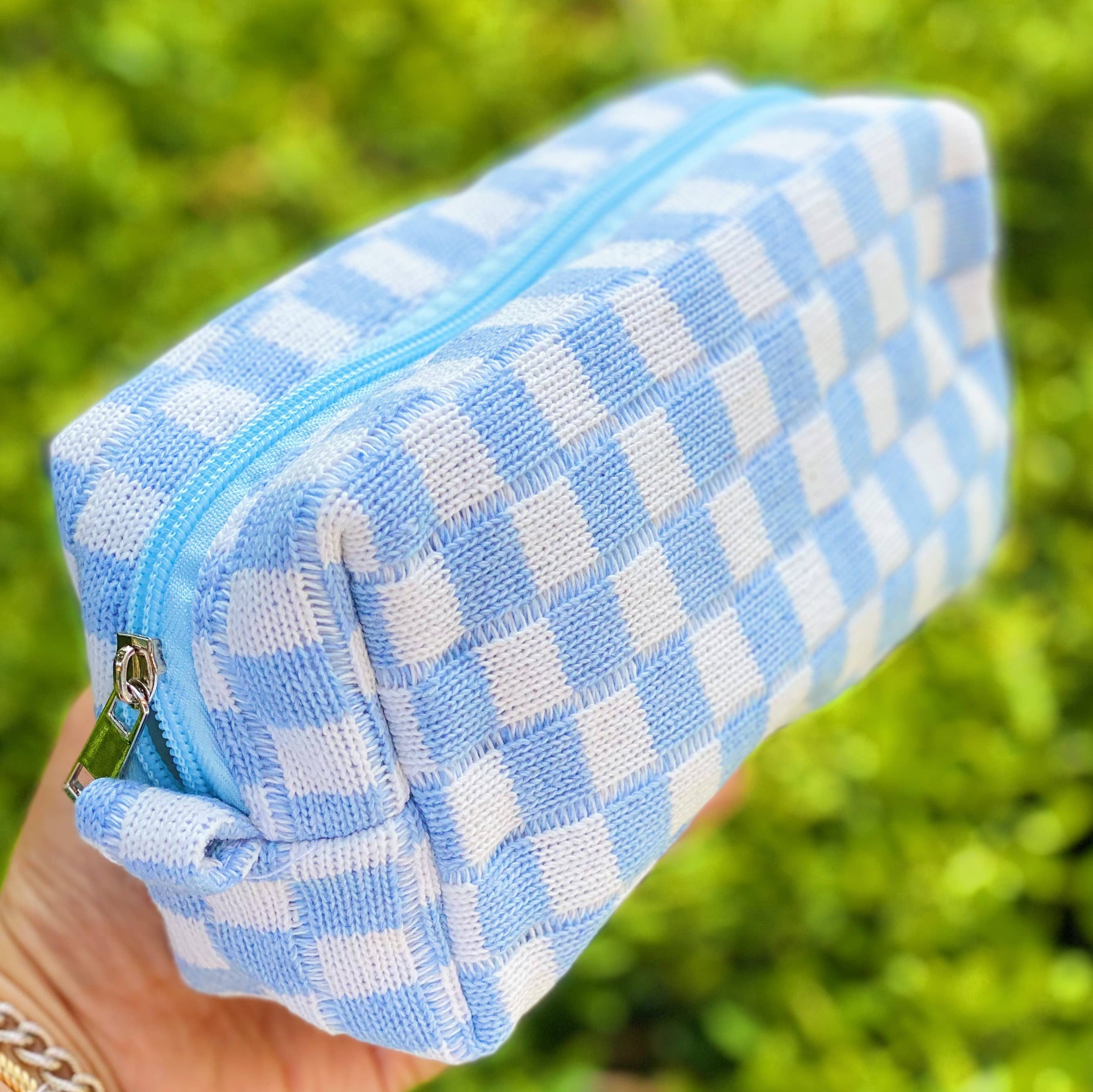Check Yourself Cosmetic Bag - Premium Accessories from Ellison+Young - Just $12.95! Shop now at Pat's Monograms
