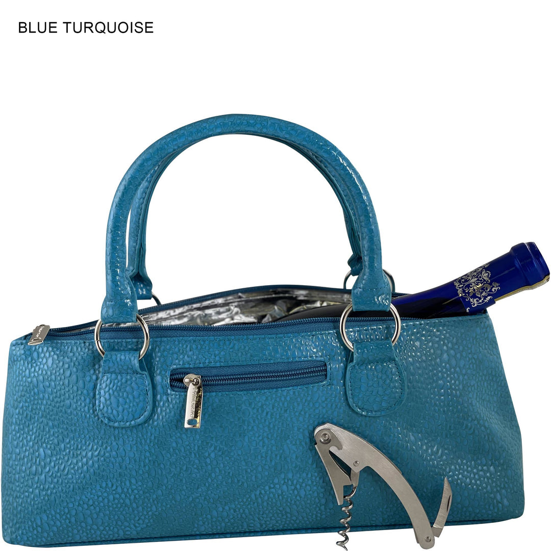 Wine Clutch | Wine Purse Serpentes Design - Premium Accessories from Primeware Inc. - Just $29.95! Shop now at Pat's Monograms