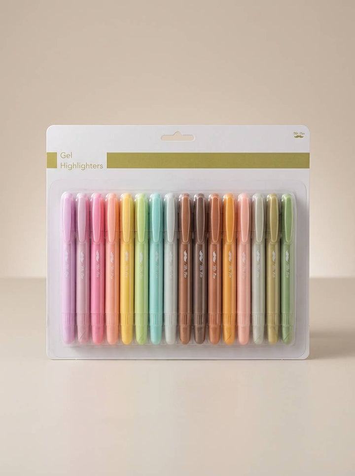 Gel Highlighters 16 Pack Vibrant Colors - Premium Pens from Mr. Pen - Just $9.95! Shop now at Pat's Monograms