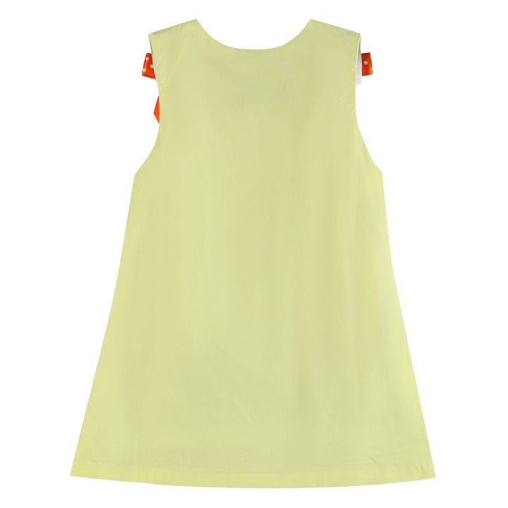 Yellow Pumpkin Patch Bow Dress - Premium Baby & Toddler Dresses from Lil Cactus - Just $36.95! Shop now at Pat's Monograms