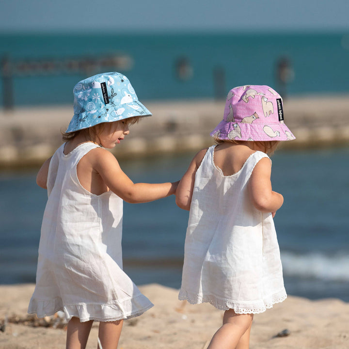 Reversible Bucket Hat for Toddlers - Poppies - Premium  from Urban Infant - Just $16.95! Shop now at Pat's Monograms