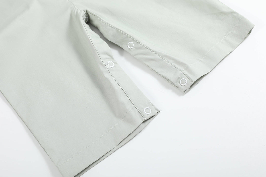 Sage Green Construction Smocked Overalls - Premium Baby & Toddler Outfits from Lil Cactus - Just $38.95! Shop now at Pat's Monograms