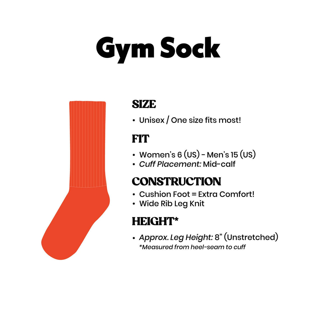 Coach Of The Year Gym Crew Socks - Premium Socks from Gumball Poodle - Just $12.95! Shop now at Pat's Monograms