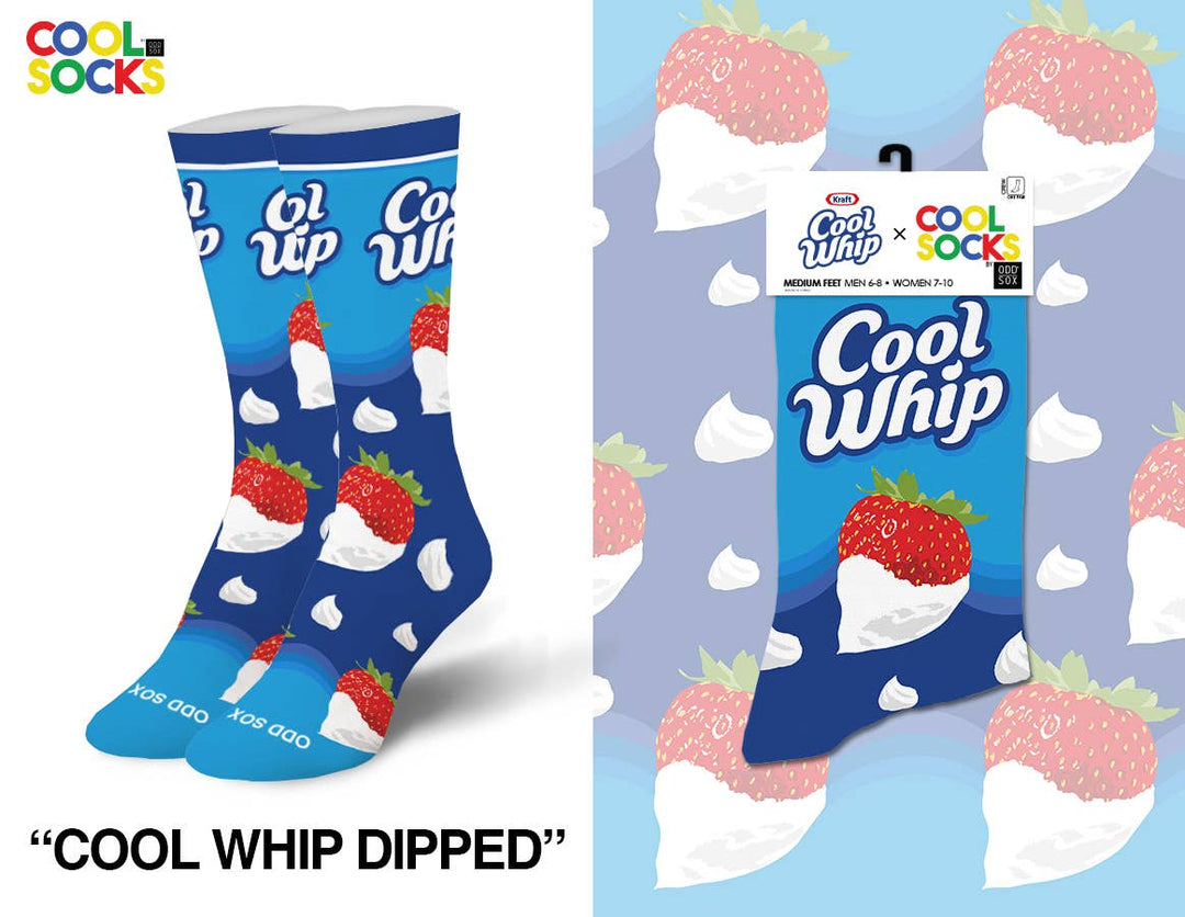 Cool Whip Dipped - Premium Socks from Cool Socks - Just $13.95! Shop now at Pat's Monograms