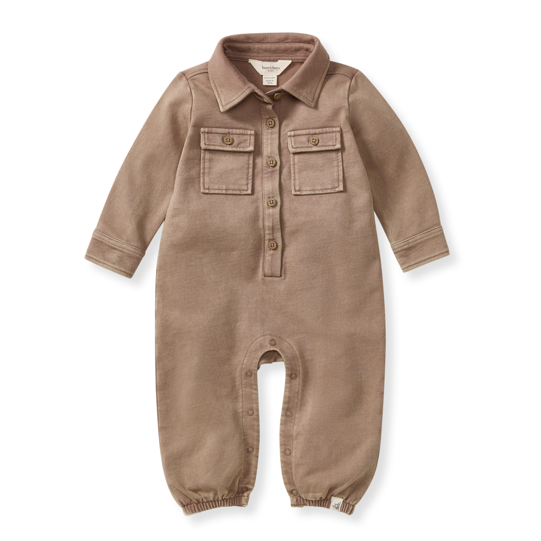 Acid Wash Infant Jumpsuit - Premium Baby & Toddler Outfits from Burt's Bees Baby - Just $25.95! Shop now at Pat's Monograms