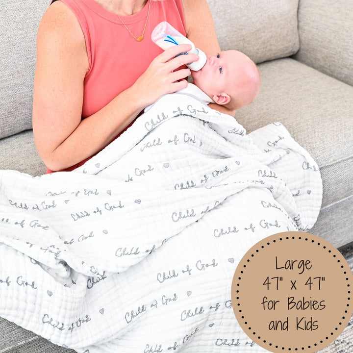 Child Of God Baby Toddler Quilt - Premium Baby Blanket from LollyBanks - Just $34.95! Shop now at Pat's Monograms