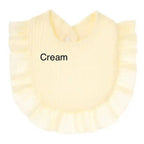 Muslin Ruffle Bib - Premium Baby Accessories from Zsa Zsa & LoLLi - Just $8.95! Shop now at Pat's Monograms