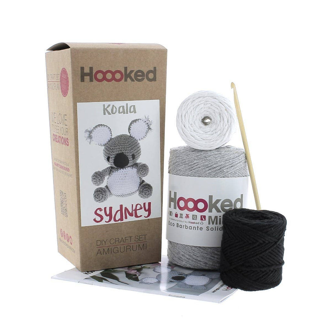 DIY Crochet Kit Koala Sydney - Premium Baby Gift from Hoooked - Just $14.12! Shop now at Pat's Monograms