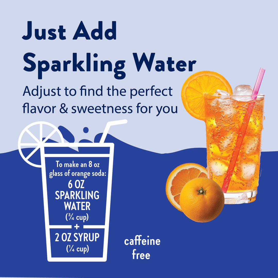 Sugar Free Orange Soda Syrup - Premium drink mix from Jordan's Skinny Mixes - Just $9.59! Shop now at Pat's Monograms