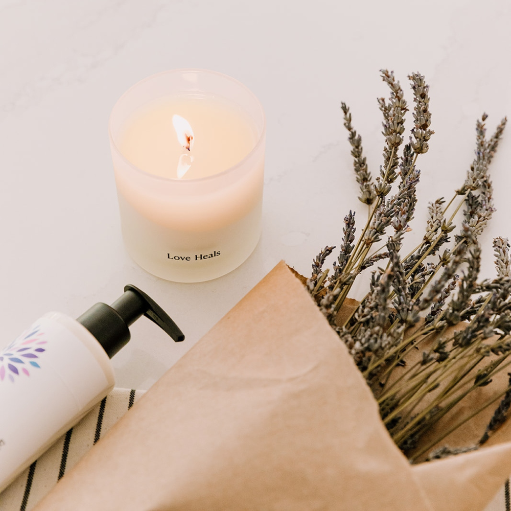 Lavender Soy Candle Love Heals Collection - Premium candles from Thistle Farms - Just $32! Shop now at Pat's Monograms