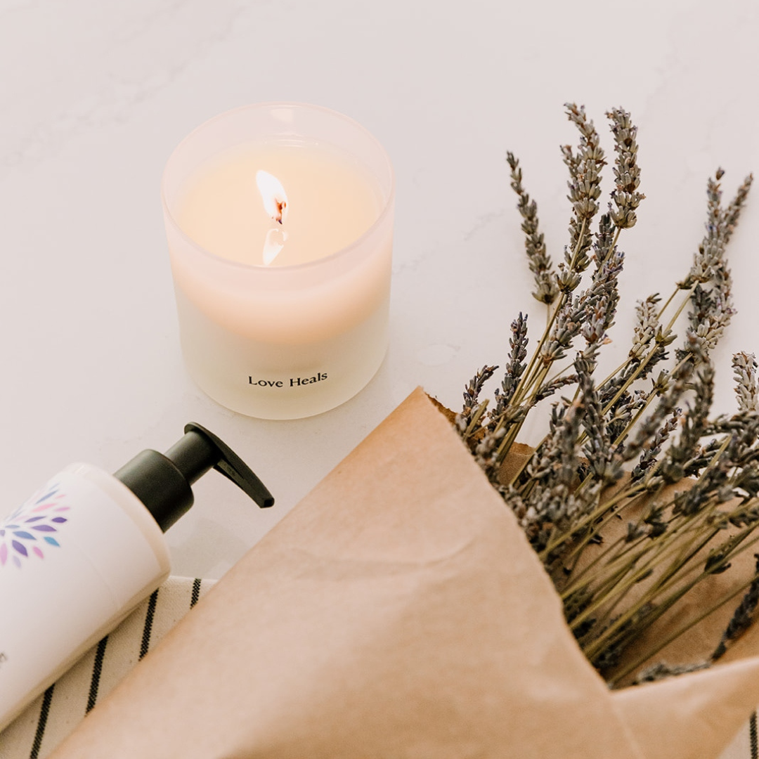 Lavender Soy Candle Love Heals Collection - Premium candles from Thistle Farms - Just $32! Shop now at Pat's Monograms