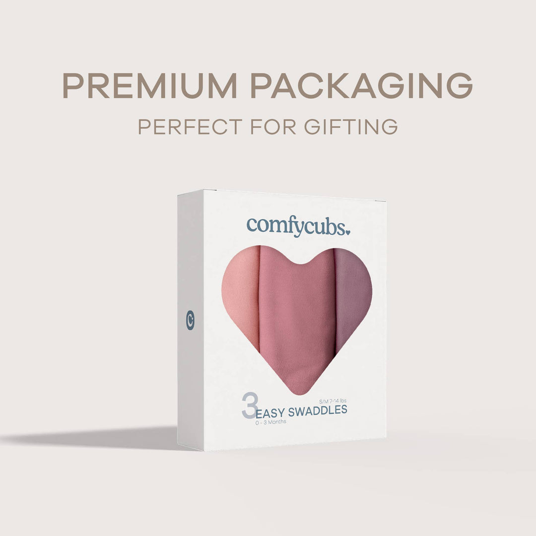 Baby Easy Swaddle Blankets - Premium Swaddle from Comfy Cubs - Just $19.95! Shop now at Pat's Monograms