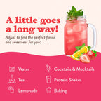 Strawberry Pink Lemonade Syrup Concentrate - Premium drink mix from Jordan's Skinny Mixes - Just $9.59! Shop now at Pat's Monograms