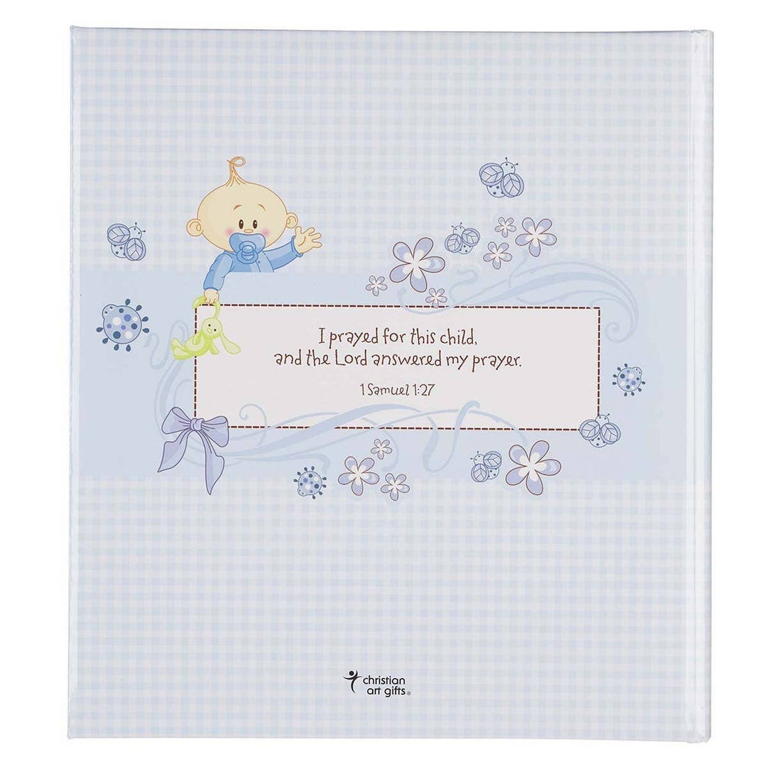 Memory Book Our Baby Boy Padded Hardcover - Premium Baby Gift from Christian Art Gifts - Just $34.95! Shop now at Pat's Monograms