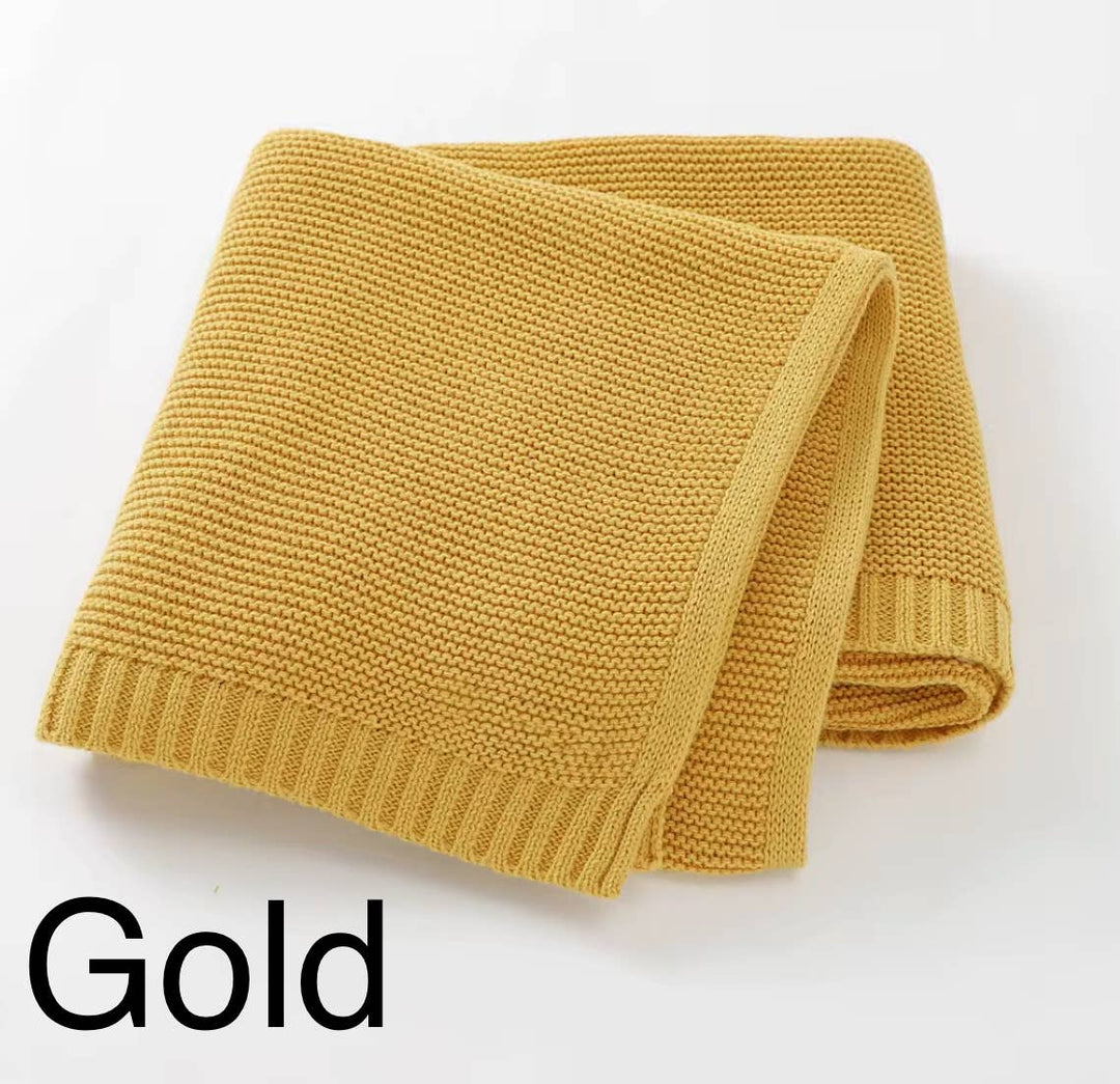 Knitted 100% Cotton Nap Time Blanket - Premium Baby Gift from Zsa Zsa & LoLLi - Just $32.95! Shop now at Pat's Monograms