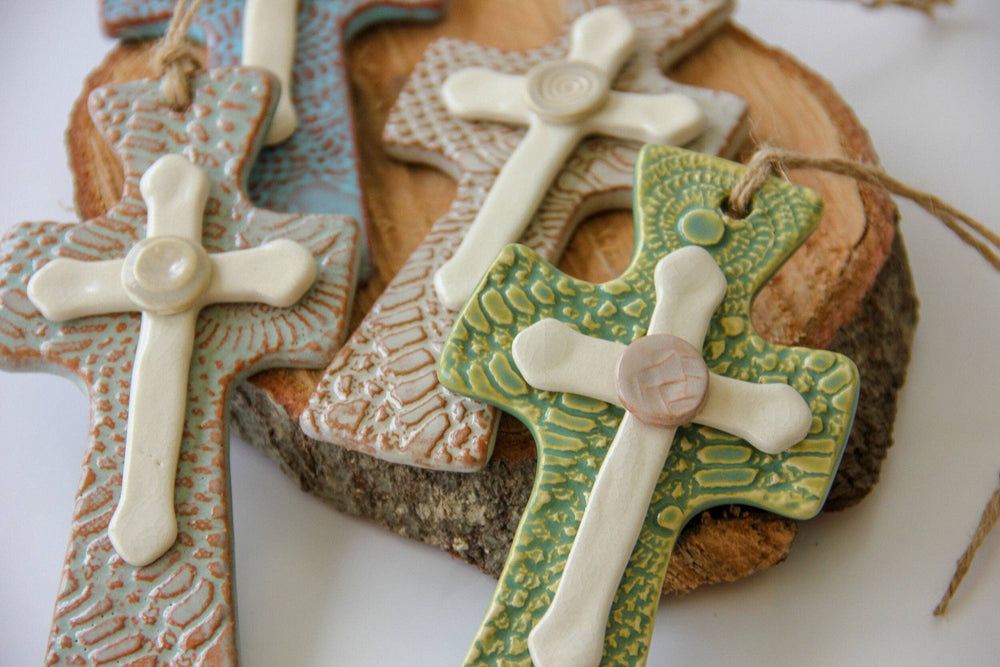 Trinity Cross - Premium decor from Prodigal Pottery - Just $21.95! Shop now at Pat's Monograms