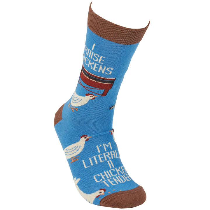 Chicken Tender Socks - Premium Socks from Primitives by Kathy - Just $10.95! Shop now at Pat's Monograms