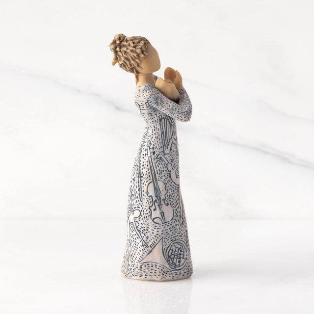 Copy of Music Speaks (lighter skin) - Premium Figurines from Willow Tree - Just $54.95! Shop now at Pat's Monograms