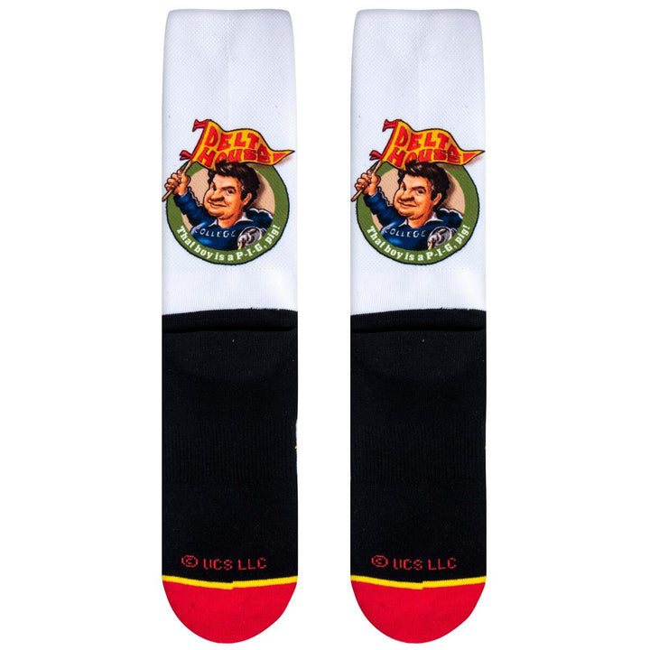 Animal House - Delta House Socks - Premium Socks from Cool Socks - Just $9.95! Shop now at Pat's Monograms