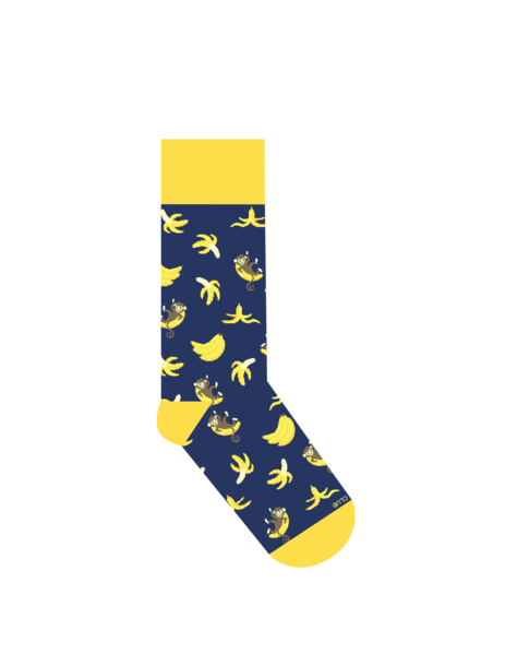 The Sock is Bananas - Premium Socks from funatic - Just $9.95! Shop now at Pat's Monograms