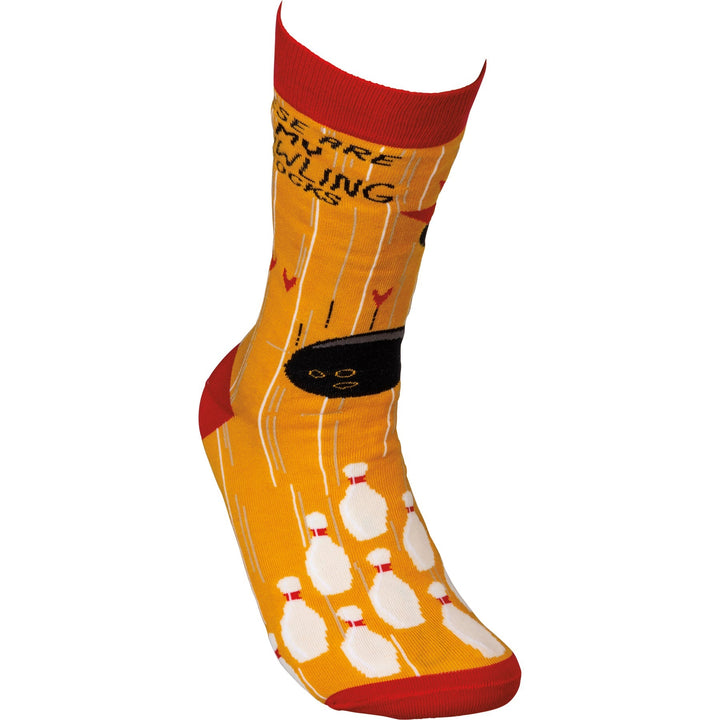 These Are My Bowling Socks - Premium Socks from Primitives by Kathy - Just $7.95! Shop now at Pat's Monograms