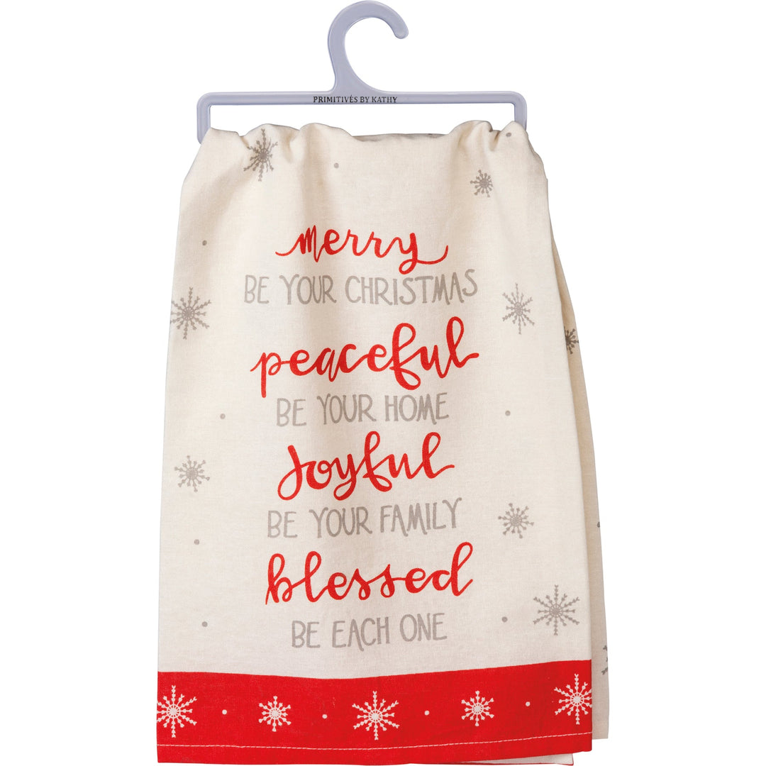 Kitchen Towel - Blessed Be - Premium Kitchen Towel from Primitives by Kathy - Just $8.95! Shop now at Pat's Monograms