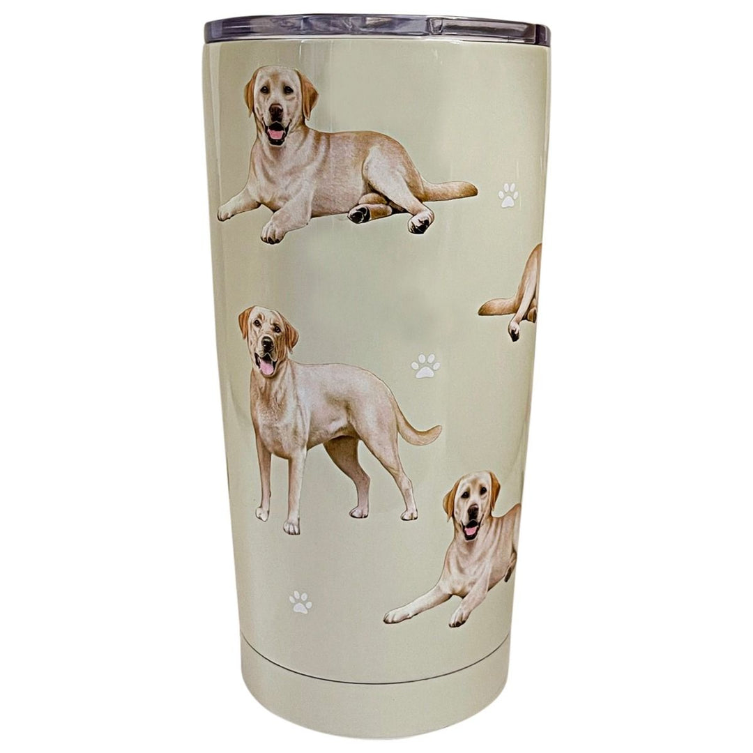 Yellow Labrador 20oz Tumbler - Stainless Steel - Premium Tumblers from E&S Pets - Just $27.95! Shop now at Pat's Monograms