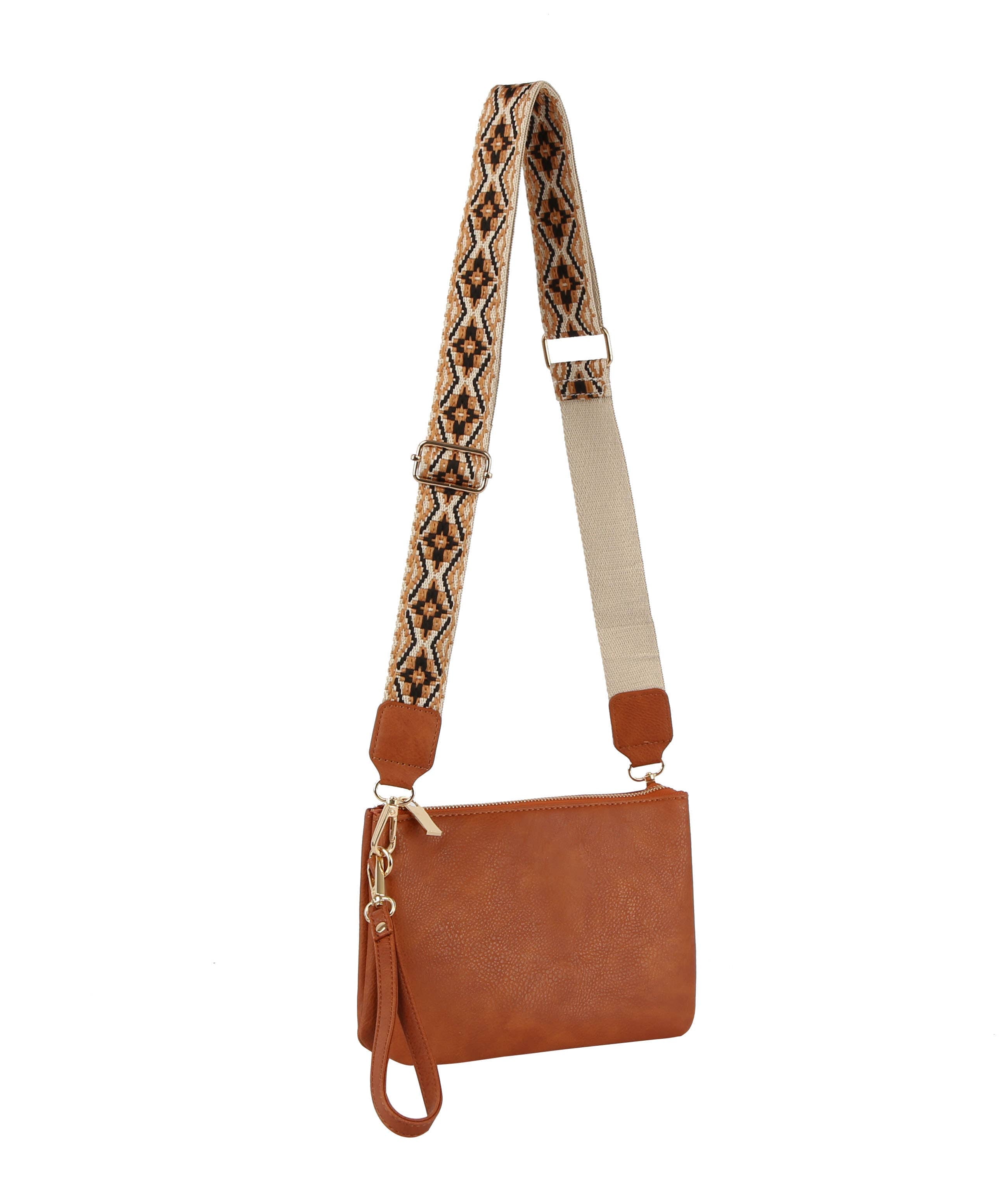 Small Guitar Strap Crossbody Vegan Purse - Premium handbag from Handbag Factory Corp - Just $39.96! Shop now at Pat's Monograms