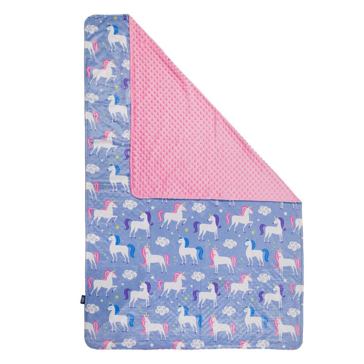 Unicorn Plush Throw Blanket - Premium Bags and Totes from Wildkin - Just $49.95! Shop now at Pat's Monograms