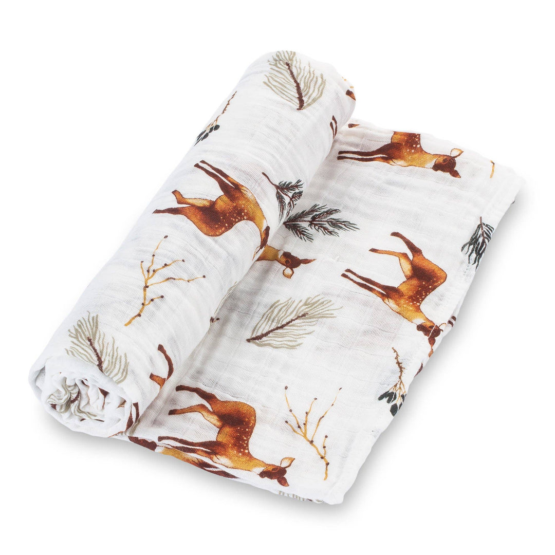 Oh Deer Swaddle Blanket - Premium Baby Gift Sets from LollyBanks - Just $19.95! Shop now at Pat's Monograms