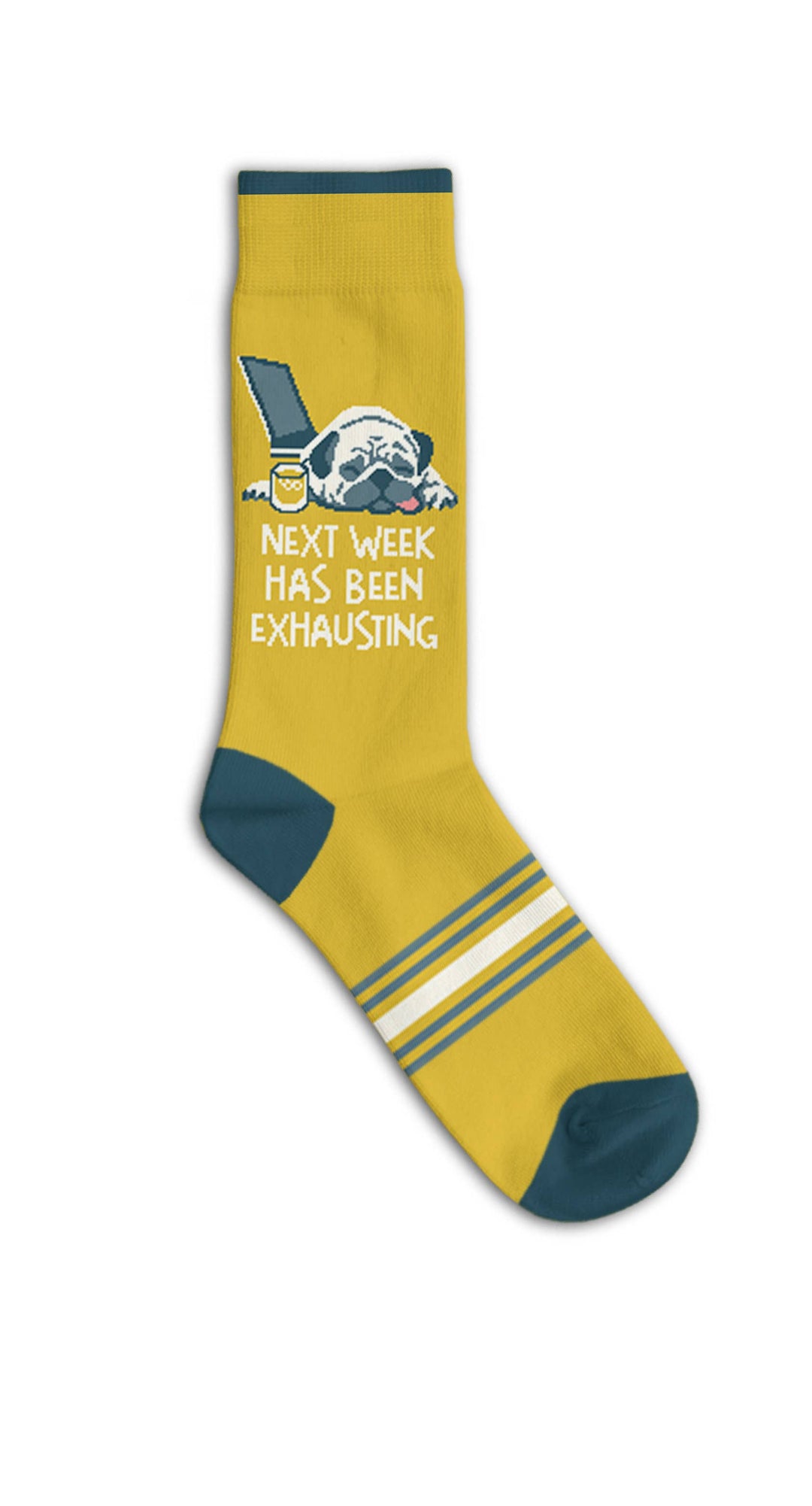 Next Week Has Been Exhausting Socks - Premium  from Funatic - Just $12.95! Shop now at Pat's Monograms