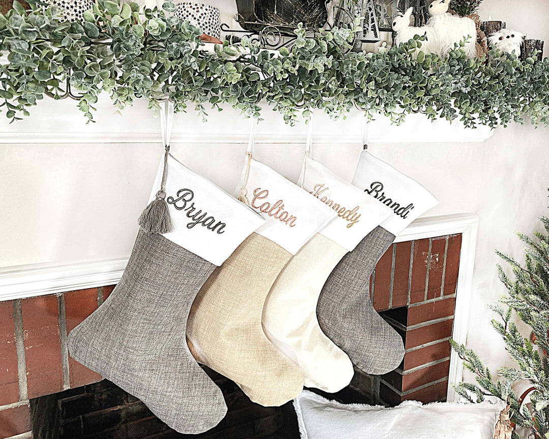 Linen Stockings - Premium  from Pippero - Just $12.95! Shop now at Pat's Monograms