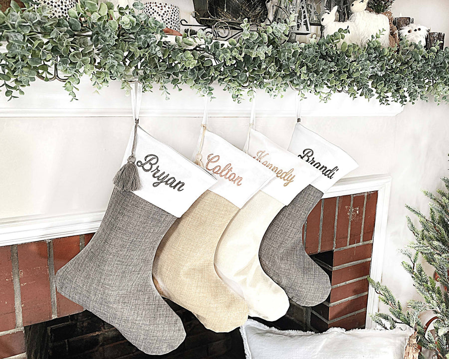 Linen Stockings - Premium  from Pippero - Just $12.95! Shop now at Pat's Monograms