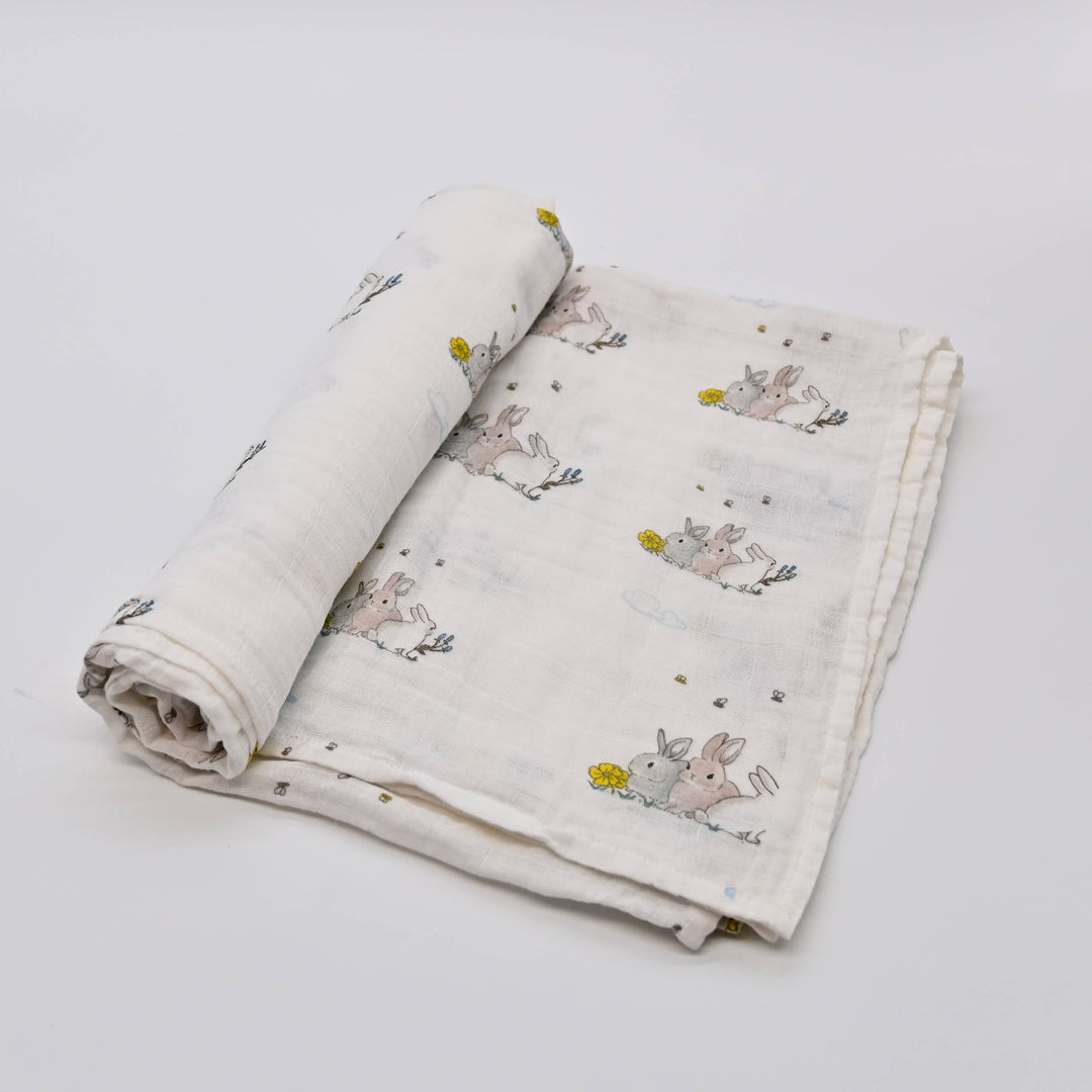 SomeBunny Loves You Swaddle - Premium  from LollyBanks - Just $19.95! Shop now at Pat's Monograms