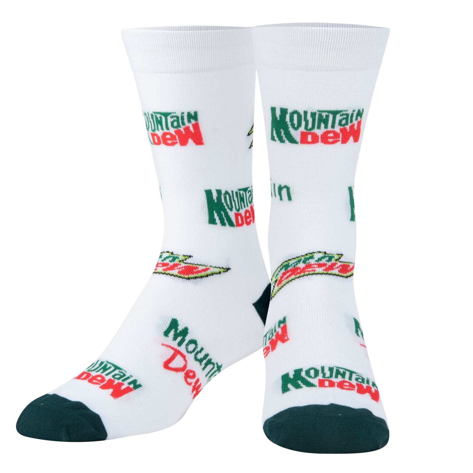 Mountain Dew Crew Socks - Premium Socks from Crazy Socks - Just $8! Shop now at Pat's Monograms