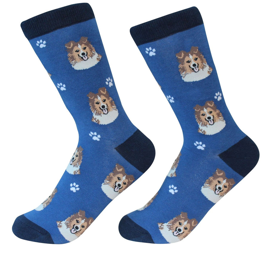 Sheltie Socks - Premium Socks from Sock Daddy - Just $9.95! Shop now at Pat's Monograms
