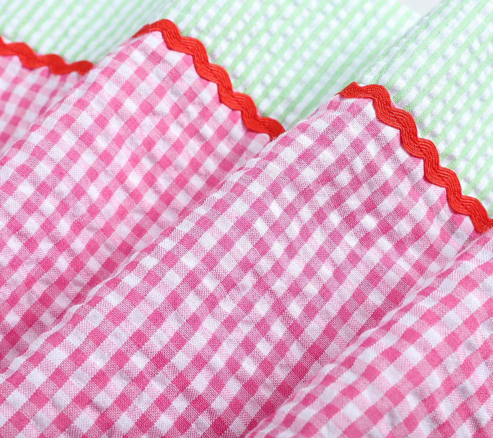 Lil Cactus - Pink Gingham Watermelon Smocked Dress - Premium Baby & Toddler Dresses from Lil Cactus - Just $32.95! Shop now at Pat's Monograms